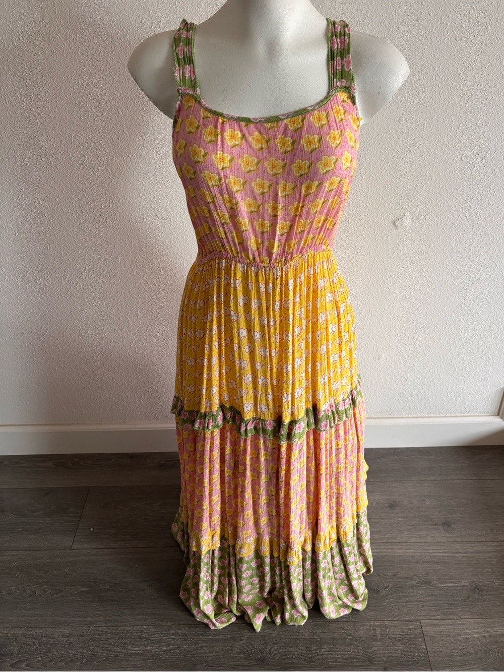 Kiwi+Punch Floral Maxi 🌼